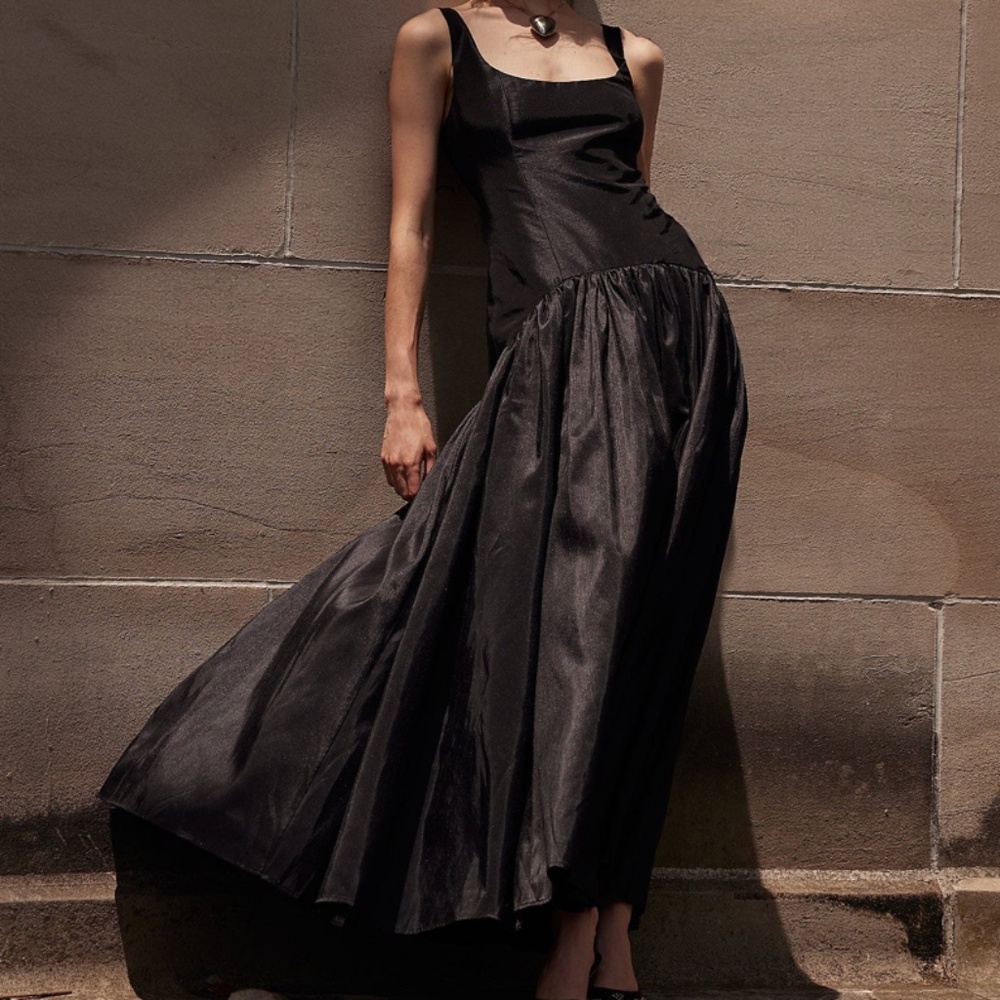 Hutch 'The Ridge' Maxi Dress in Black (NWT)